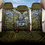 Custom North Queensland Cowboys Back Car Seat Cover Bull Warrior Polynesia Islander Rugby Mascot