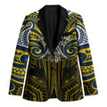 Custom North Queensland Cowboys Blazer Bull Warrior Polynesia Islander Rugby Mascot