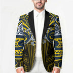 Custom North Queensland Cowboys Blazer Bull Warrior Polynesia Islander Rugby Mascot