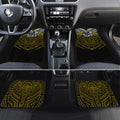 Custom North Queensland Cowboys Car Mats Bull Warrior Polynesia Islander Rugby Mascot