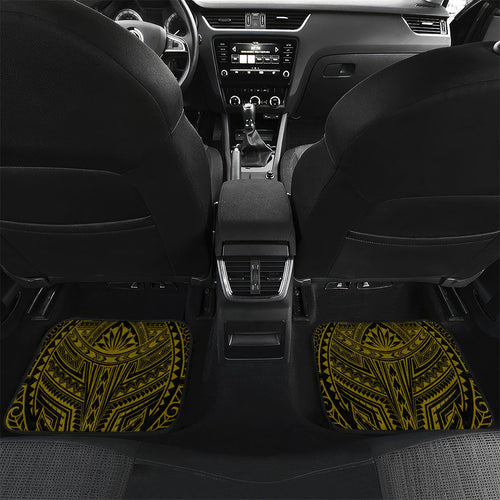 Custom North Queensland Cowboys Car Mats Bull Warrior Polynesia Islander Rugby Mascot