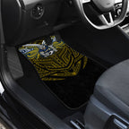 Custom North Queensland Cowboys Car Mats Bull Warrior Polynesia Islander Rugby Mascot