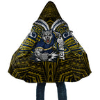 Custom North Queensland Cowboys Cloak Bull Warrior Polynesia Islander Rugby Mascot
