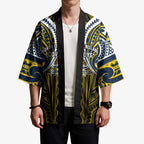 Custom North Queensland Cowboys Kimono Bull Warrior Polynesia Islander Rugby Mascot