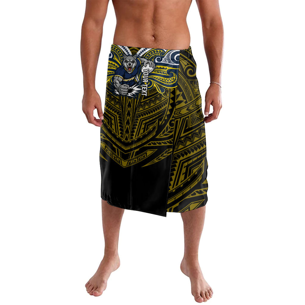 Custom North Queensland Cowboys Lavalava Bull Warrior Polynesia Islander Rugby Mascot