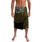 Custom North Queensland Cowboys Lavalava Bull Warrior Polynesia Islander Rugby Mascot