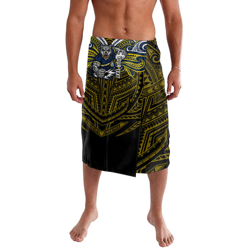 Custom North Queensland Cowboys Lavalava Bull Warrior Polynesia Islander Rugby Mascot