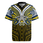 Custom North Queensland Cowboys Rugby Jersey Bull Warrior Polynesia Islander Rugby Mascot
