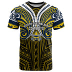 Custom North Queensland Cowboys T Shirt Bull Warrior Polynesia Islander Rugby Mascot
