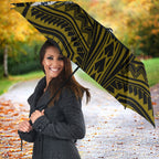 Custom North Queensland Cowboys Umbrella Bull Warrior Polynesia Islander Rugby Mascot