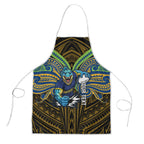 Custom Parramatta Eels Apron Eel Warrior Polynesia Islander Rugby Mascot