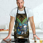 Custom Parramatta Eels Apron Eel Warrior Polynesia Islander Rugby Mascot