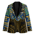 Custom Parramatta Eels Blazer Eel Warrior Polynesia Islander Rugby Mascot