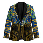 Custom Parramatta Eels Blazer Eel Warrior Polynesia Islander Rugby Mascot