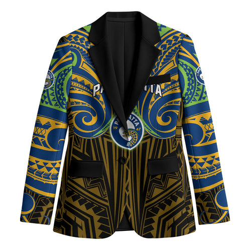 Custom Parramatta Eels Blazer Eel Warrior Polynesia Islander Rugby Mascot