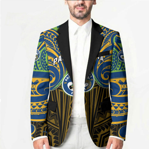 Custom Parramatta Eels Blazer Eel Warrior Polynesia Islander Rugby Mascot