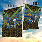 Custom Parramatta Eels Garden Flag Eel Warrior Polynesia Islander Rugby Mascot