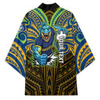 Custom Parramatta Eels Kimono Eel Warrior Polynesia Islander Rugby Mascot