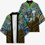 Custom Parramatta Eels Kimono Eel Warrior Polynesia Islander Rugby Mascot