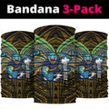 Custom Parramatta Eels Neck Gaiter Eel Warrior Polynesia Islander Rugby Mascot