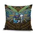Custom Parramatta Eels Pillow Cover Eel Warrior Polynesia Islander Rugby Mascot