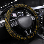 Parramatta Eels Steering Wheel Cover Eel Warrior Polynesia Islander Rugby Mascot