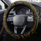 Parramatta Eels Steering Wheel Cover Eel Warrior Polynesia Islander Rugby Mascot