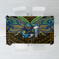 Custom Parramatta Eels Tablecloth Eel Warrior Polynesia Islander Rugby Mascot