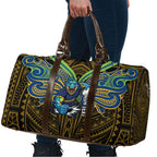 Custom Parramatta Eels Travel Bag Eel Warrior Polynesia Islander Rugby Mascot