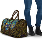 Custom Parramatta Eels Travel Bag Eel Warrior Polynesia Islander Rugby Mascot