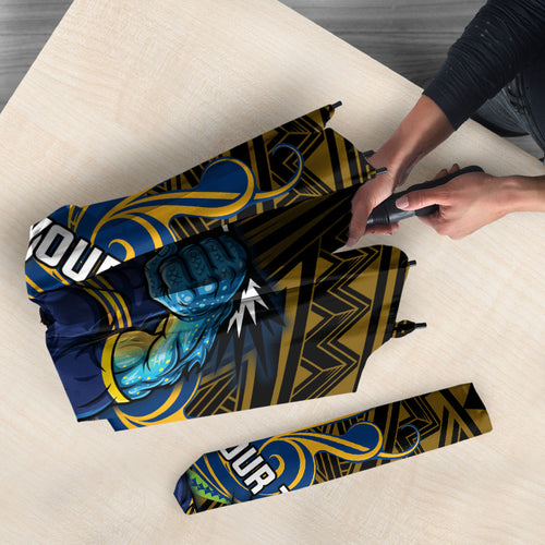 Custom Parramatta Eels Umbrella Eel Warrior Polynesia Islander Rugby Mascot