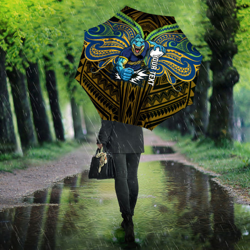 Custom Parramatta Eels Umbrella Eel Warrior Polynesia Islander Rugby Mascot