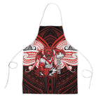 Custom St. George Illawarra Dragons Apron Dragon Warrior Polynesia Islander Rugby Mascot