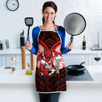 Custom St. George Illawarra Dragons Apron Dragon Warrior Polynesia Islander Rugby Mascot