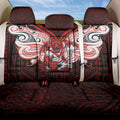 Custom St. George Illawarra Dragons Back Car Seat Cover Dragon Warrior Polynesia Islander Rugby Mascot