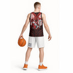 Custom St. George Illawarra Dragons Basketball Jersey Dragon Warrior Polynesia Islander Rugby Mascot