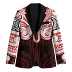 Custom St. George Illawarra Dragons Blazer Dragon Warrior Polynesia Islander Rugby Mascot