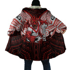 Custom St. George Illawarra Dragons Cloak Dragon Warrior Polynesia Islander Rugby Mascot