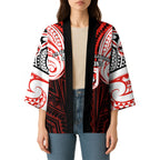 Custom St. George Illawarra Dragons Kimono Dragon Warrior Polynesia Islander Rugby Mascot