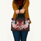 Custom St. George Illawarra Dragons Leather Bag Dragon Warrior Polynesia Islander Rugby Mascot