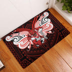 Custom St. George Illawarra Dragons Rubber Doormat Dragon Warrior Polynesia Islander Rugby Mascot