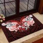 Custom St. George Illawarra Dragons Rubber Doormat Dragon Warrior Polynesia Islander Rugby Mascot