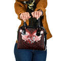 Custom St. George Illawarra Dragons Shoulder Handbag Dragon Warrior Polynesia Islander Rugby Mascot