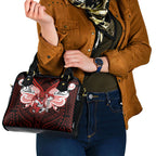 Custom St. George Illawarra Dragons Shoulder Handbag Dragon Warrior Polynesia Islander Rugby Mascot