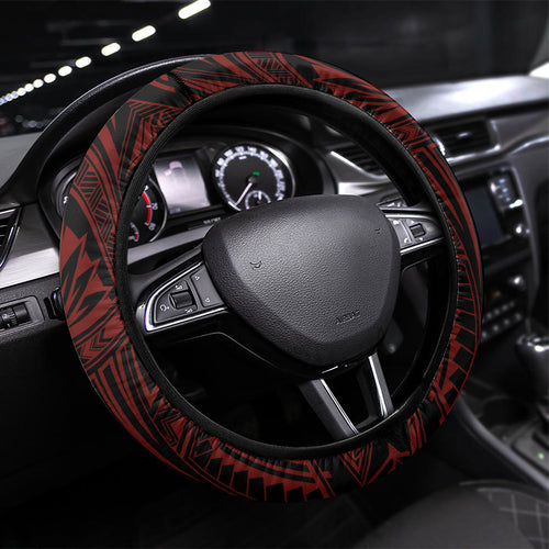 St. George Illawarra Dragons Steering Wheel Cover Dragon Warrior Polynesia Islander Rugby Mascot