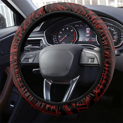 St. George Illawarra Dragons Steering Wheel Cover Dragon Warrior Polynesia Islander Rugby Mascot
