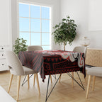 Custom St. George Illawarra Dragons Tablecloth Dragon Warrior Polynesia Islander Rugby Mascot