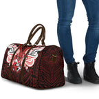 Custom St. George Illawarra Dragons Travel Bag Dragon Warrior Polynesia Islander Rugby Mascot