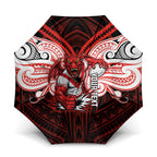 Custom St. George Illawarra Dragons Umbrella Dragon Warrior Polynesia Islander Rugby Mascot