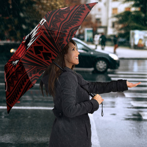 Custom St. George Illawarra Dragons Umbrella Dragon Warrior Polynesia Islander Rugby Mascot